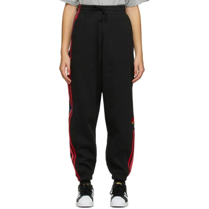 adidas Originals Black Adicolor 3D Trefoil Track Pants