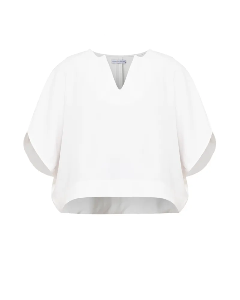 Avery V-Neck Neocrepe Top