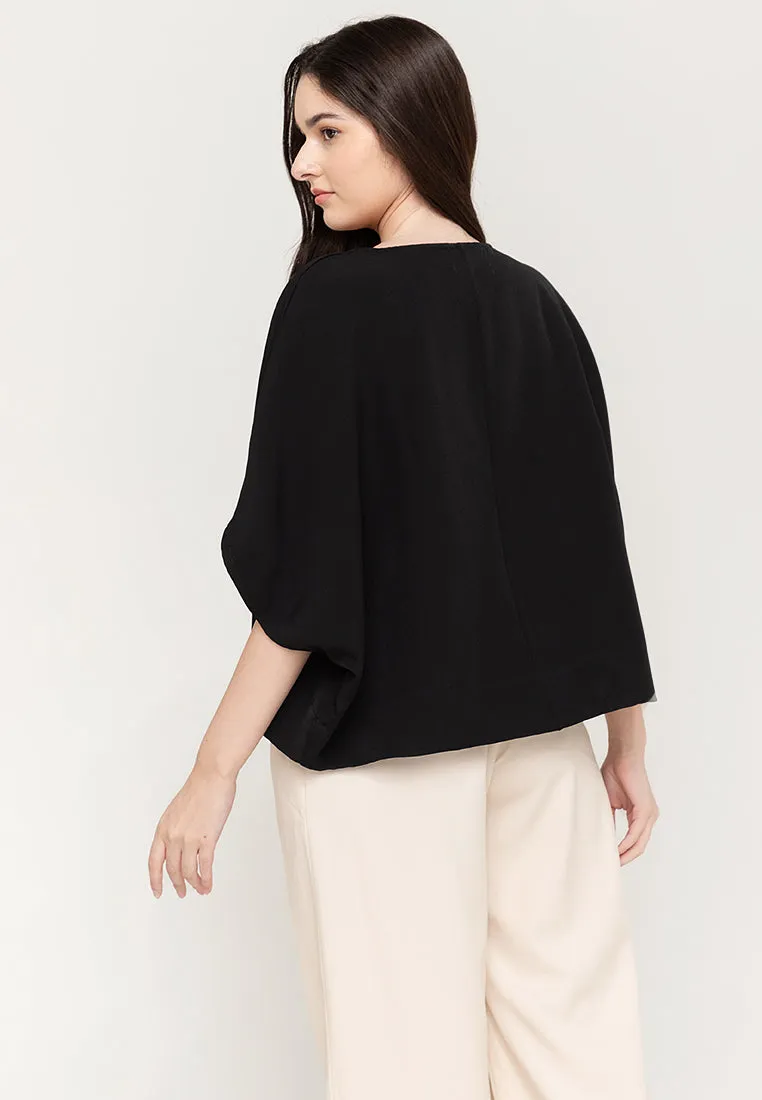 Avery V-Neck Neocrepe Top