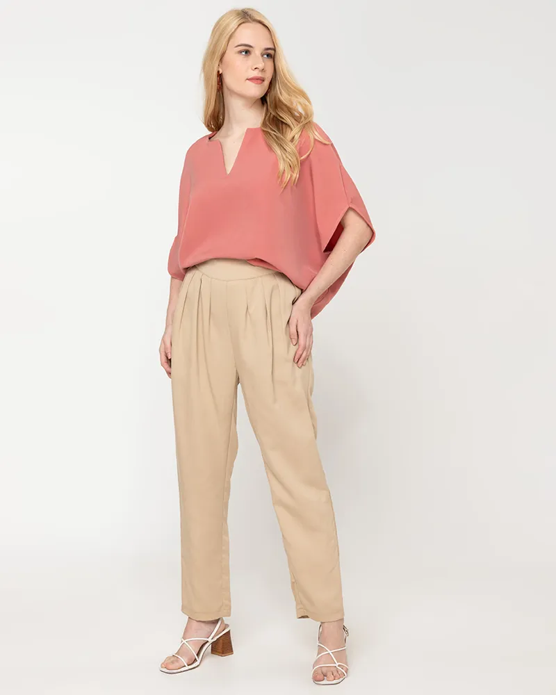 Avery V-Neck Neocrepe Top