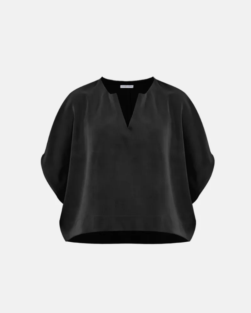 Avery V-Neck Neocrepe Top