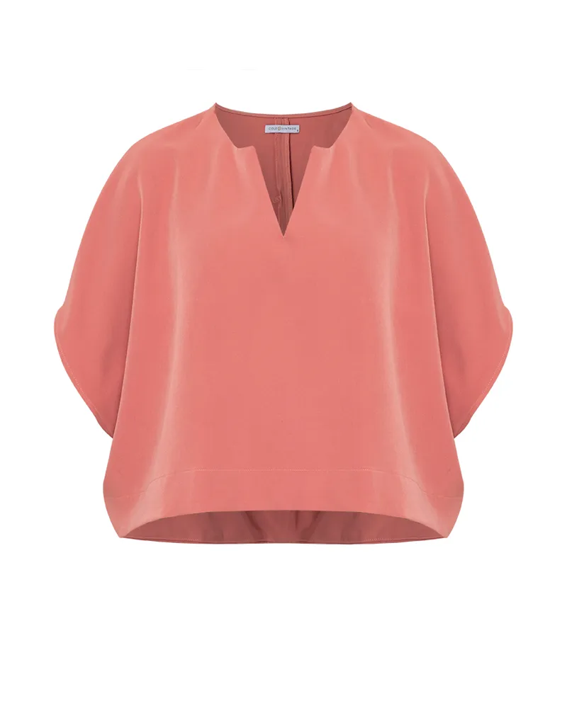 Avery V-Neck Neocrepe Top