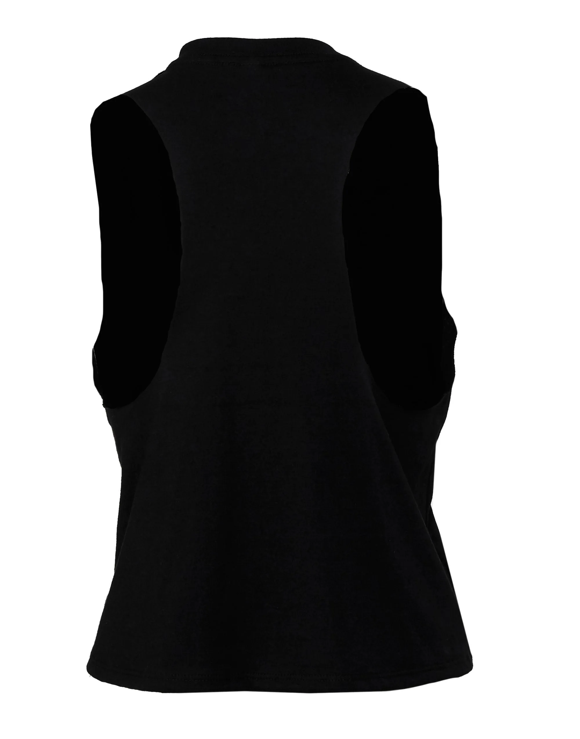 BE6682 Bella Womens Racerback Cropped Tank