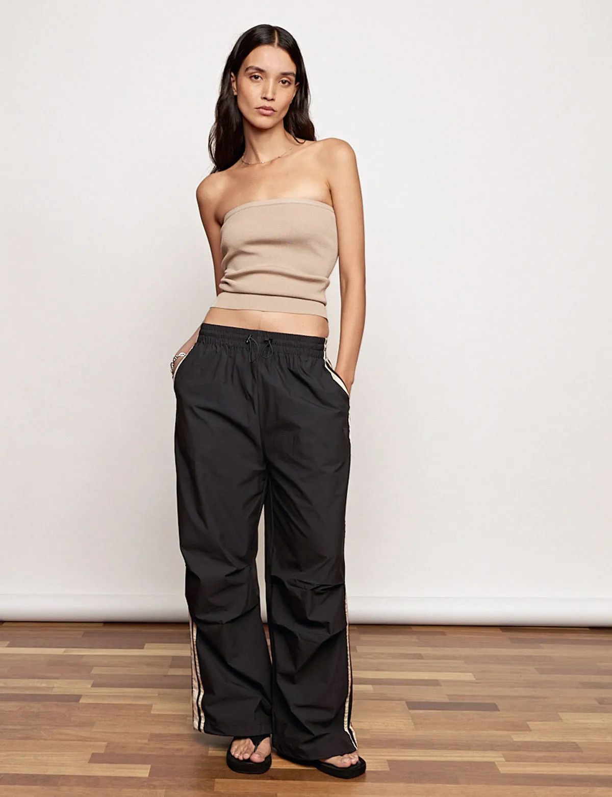 Black Track Pants
