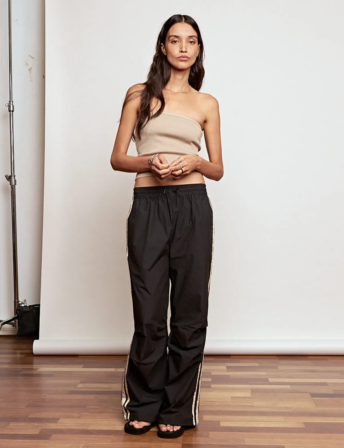 Black Track Pants