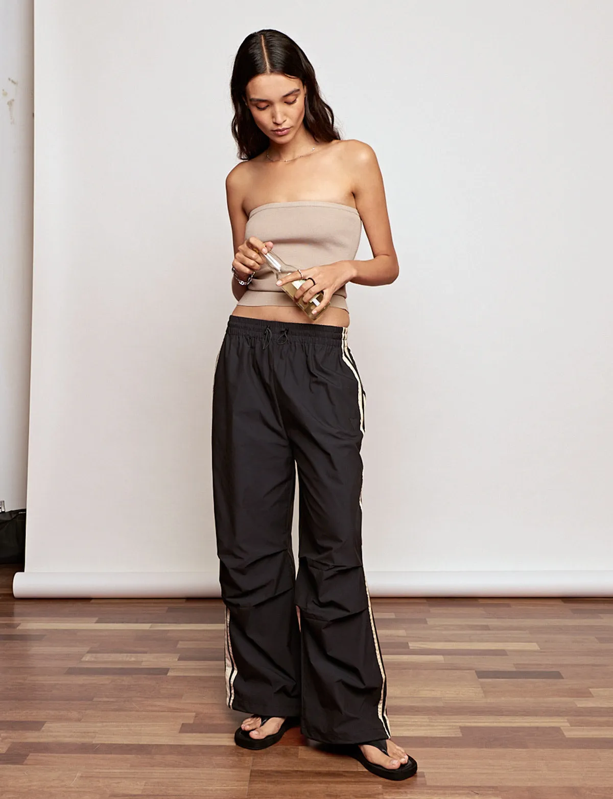 Black Track Pants