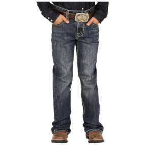 Boy's Rock and Roll Denim Bootcut Stretch Jeans BB0BD04263