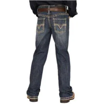 Boy's Rock and Roll Denim Bootcut Stretch Jeans BB0BD04263