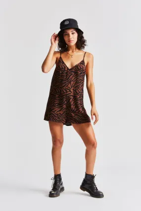 Christy Romper - Zebra