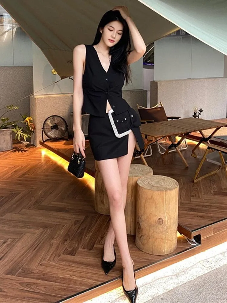 Diana Black Diamond Skirt