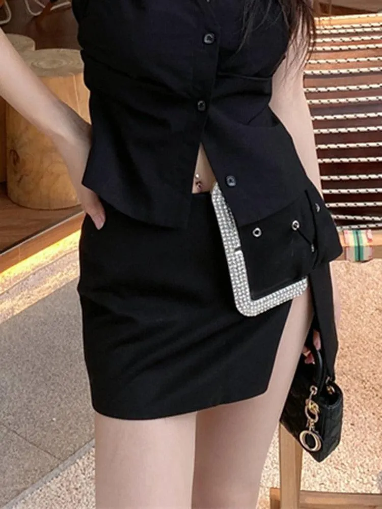 Diana Black Diamond Skirt