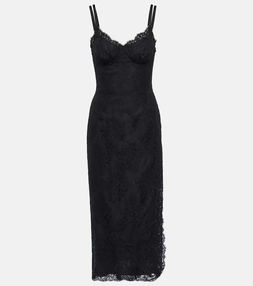 Dolce&Gabbana Chantilly lace slip dress