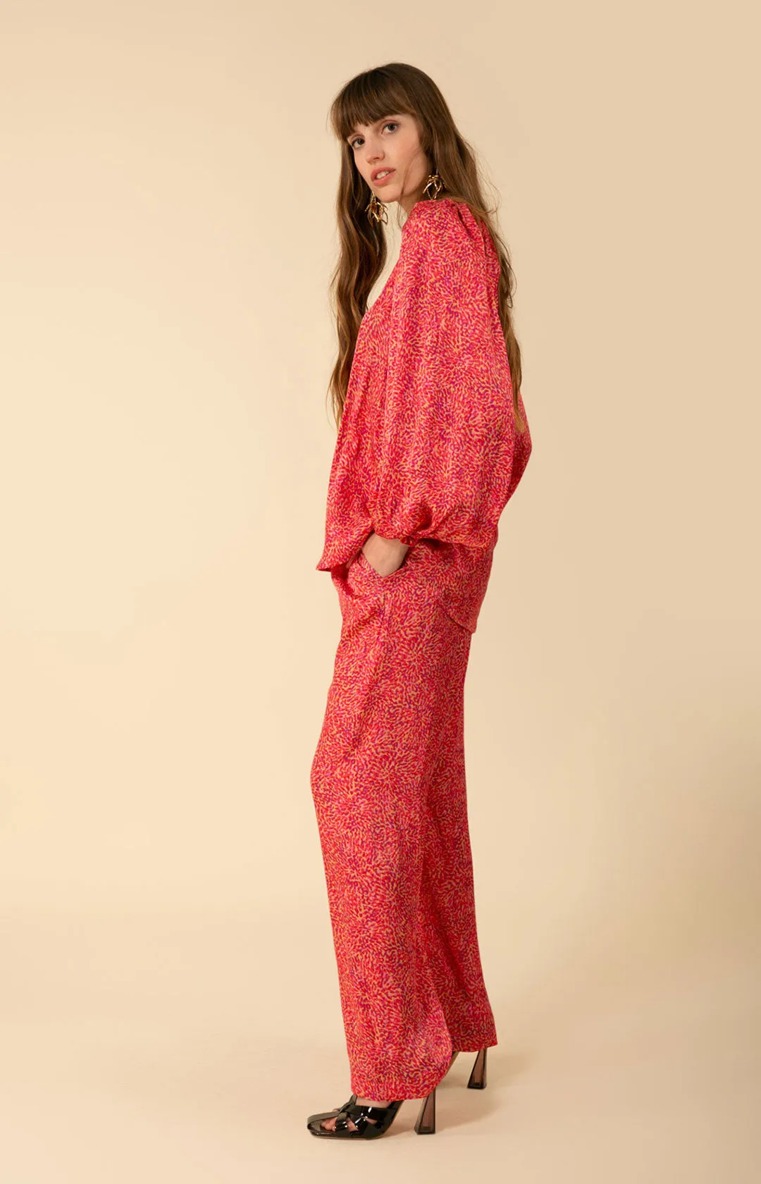Emy Charmeuse Top