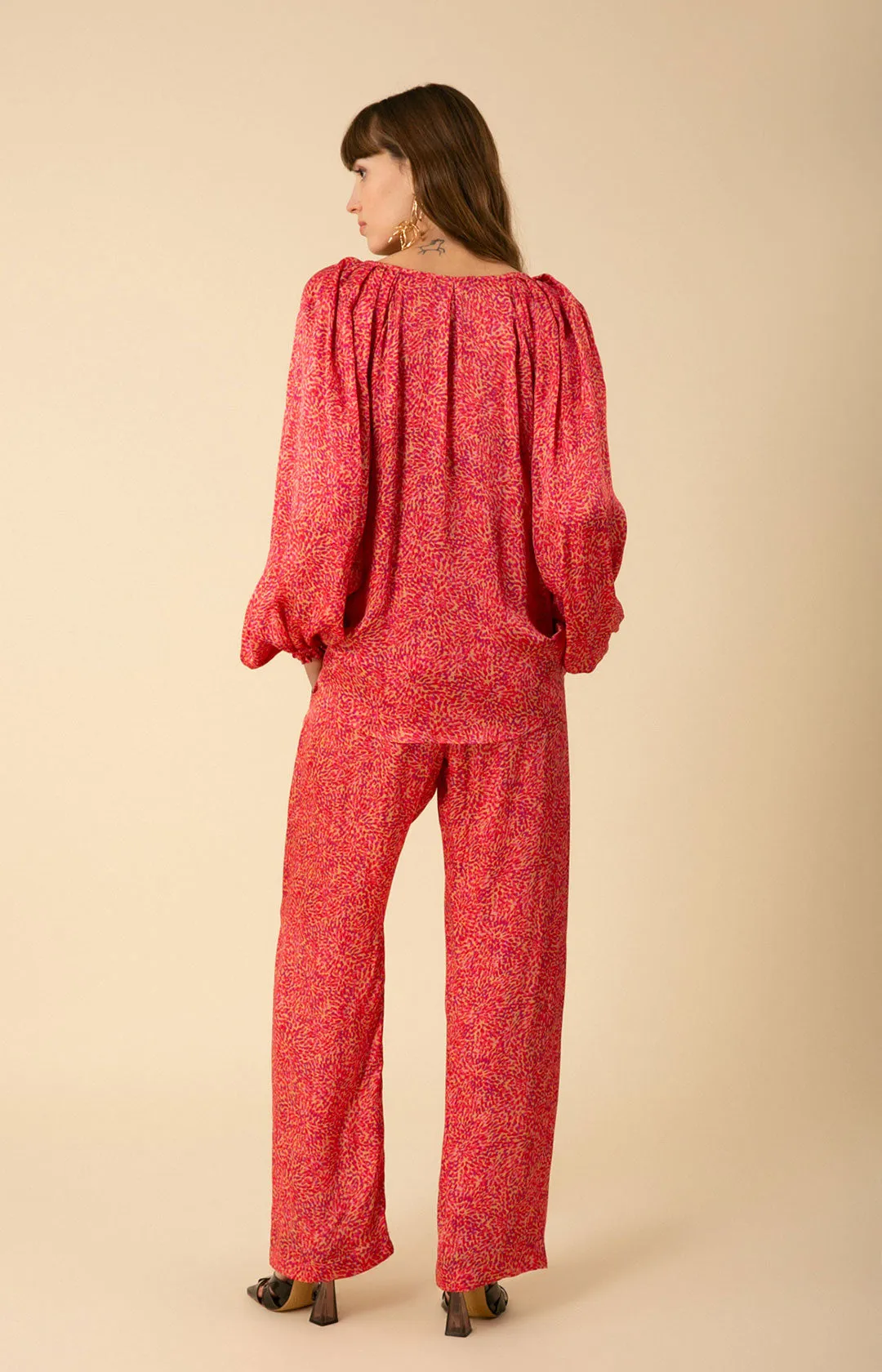 Emy Charmeuse Top