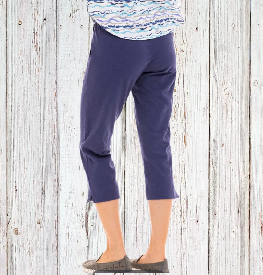 Escape by Habitat Textured Peruvian Cotton On The Go Capri
