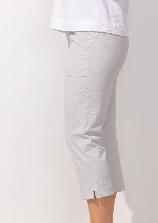 Escape by Habitat Textured Peruvian Cotton On The Go Capri