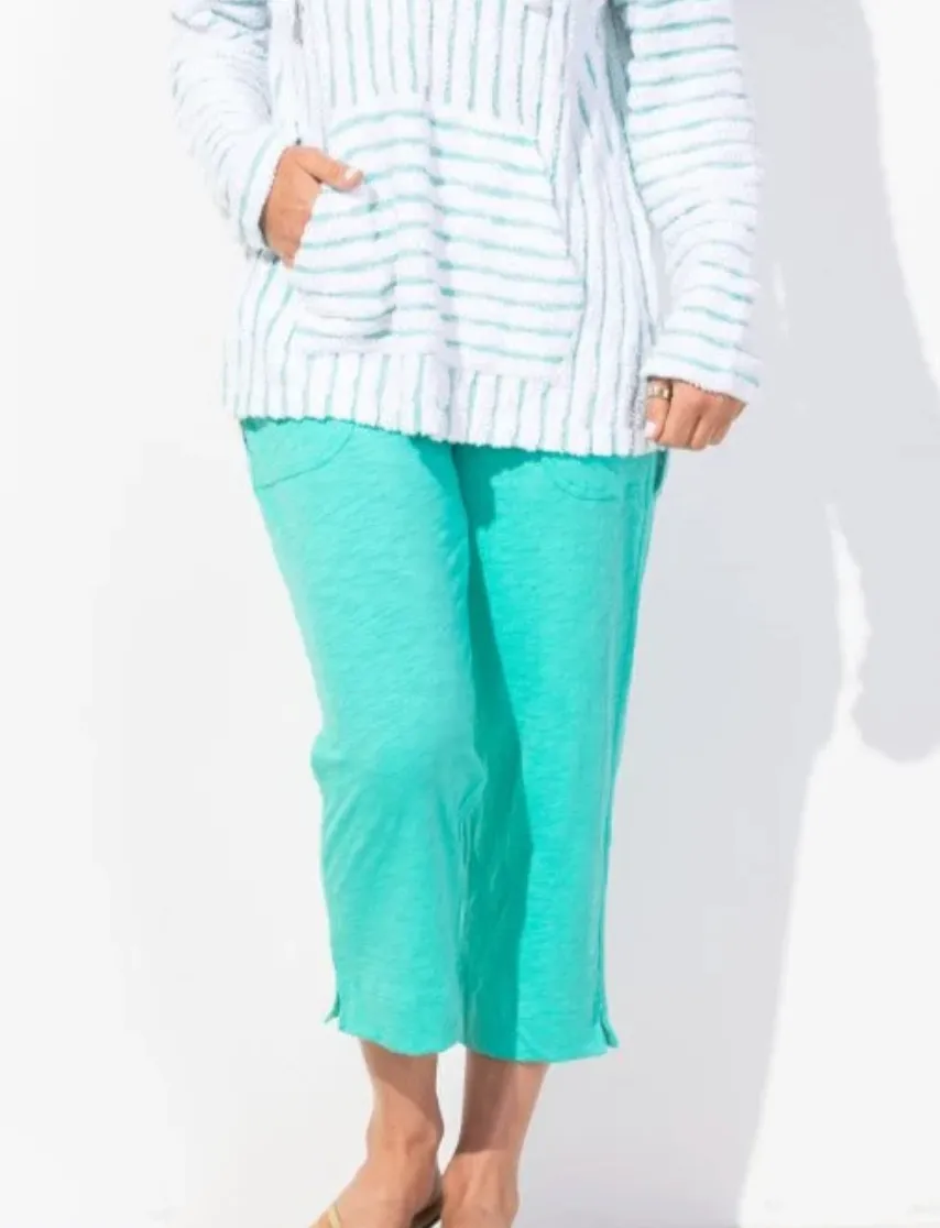 Escape by Habitat Textured Peruvian Cotton On The Go Capri