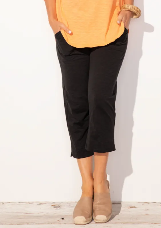 Escape by Habitat Textured Peruvian Cotton On The Go Capri
