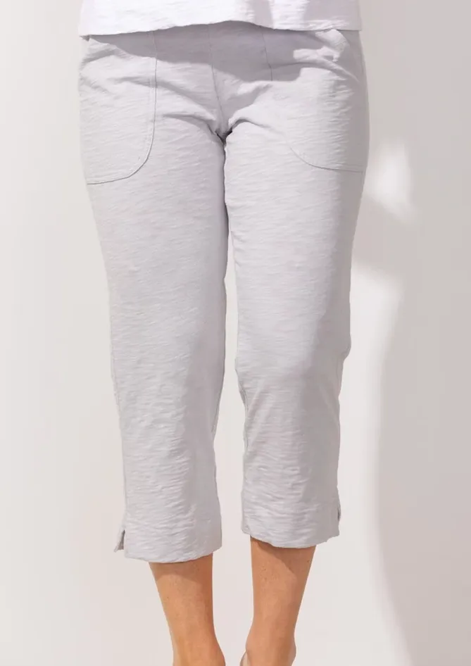Escape by Habitat Textured Peruvian Cotton On The Go Capri