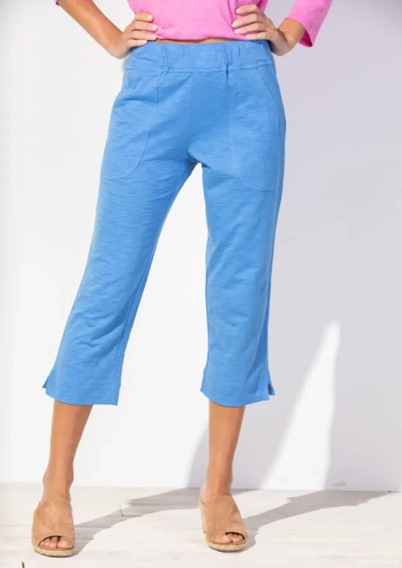Escape by Habitat Textured Peruvian Cotton On The Go Capri