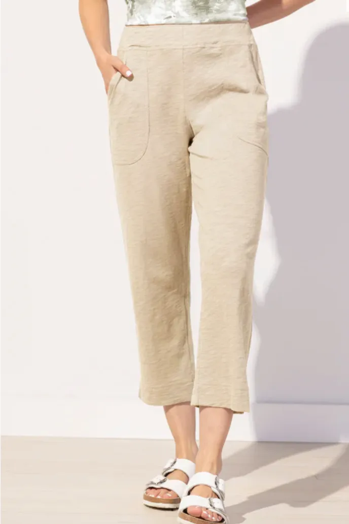Escape by Habitat Textured Peruvian Cotton On The Go Capri