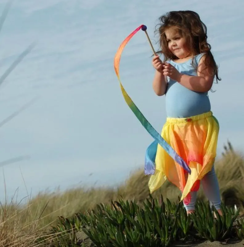 Fairy Skirt - Yellow/ Rainbow
