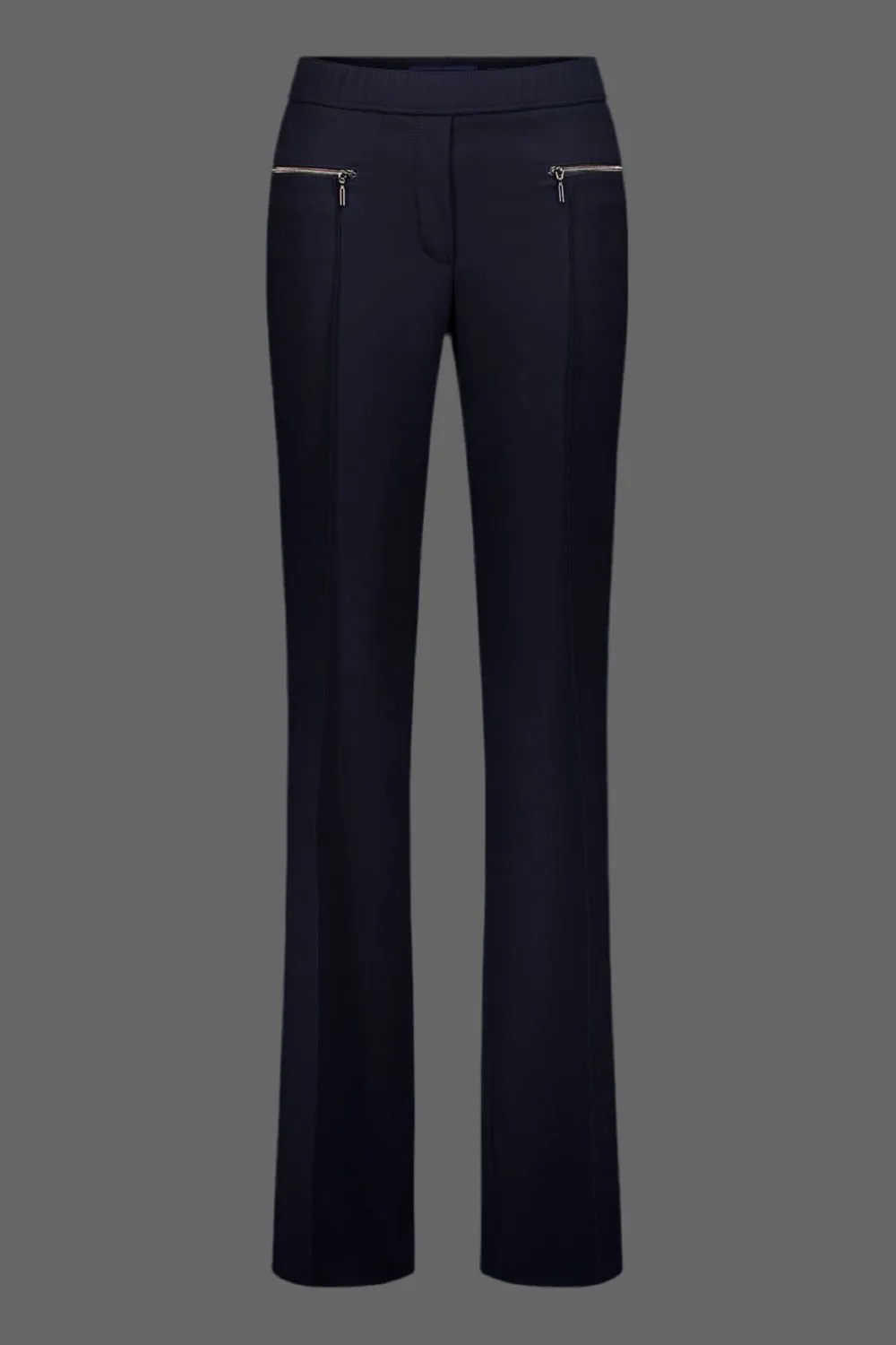 Gardeur Zaria Navy bootcut pants