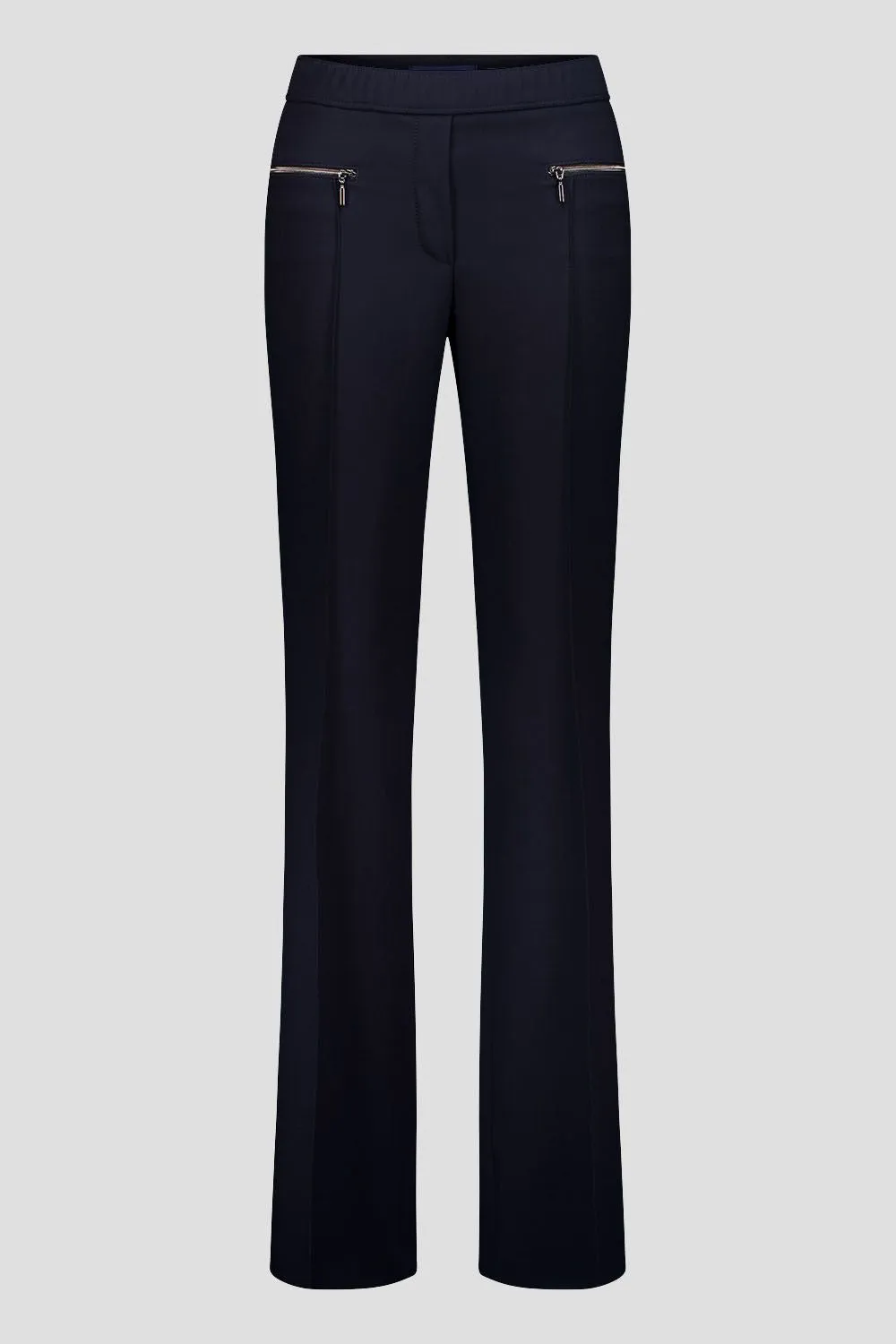 Gardeur Zaria Navy bootcut pants