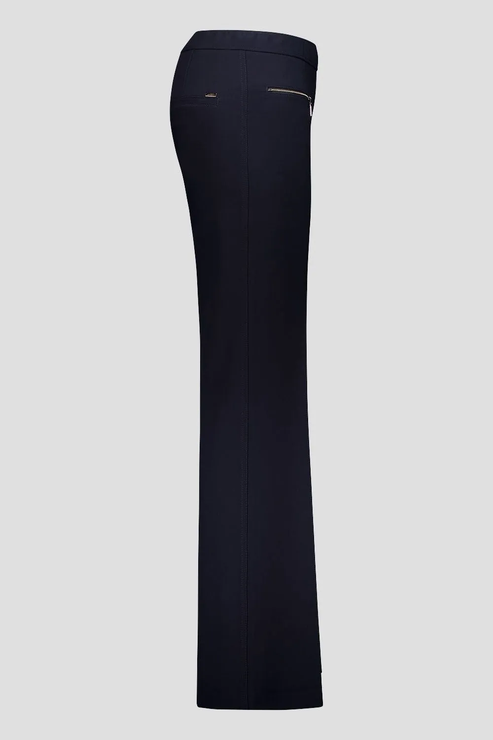 Gardeur Zaria Navy bootcut pants