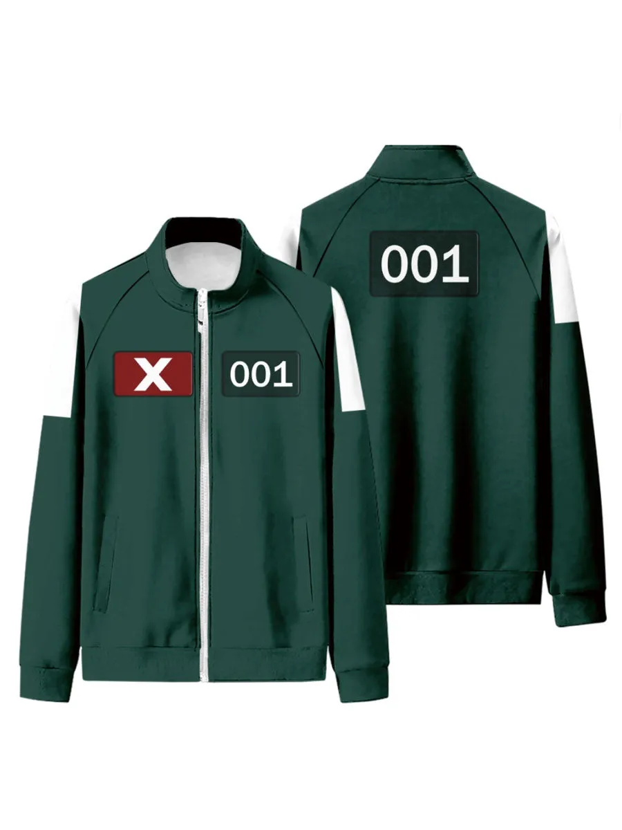 Green Game Player Track Suit