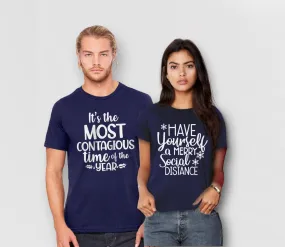 Quarantine Christmas Shirts for Couples