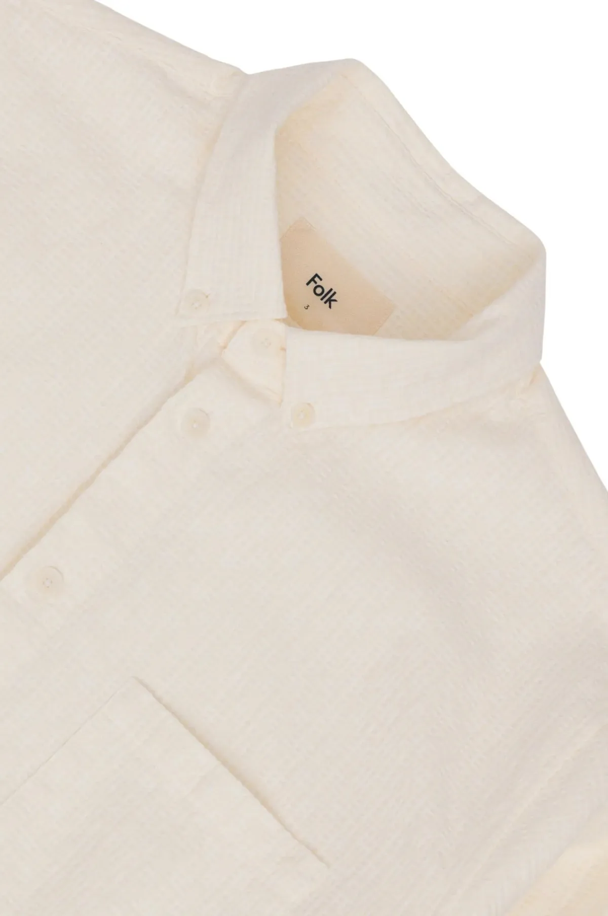 Relaxed Fit Shirt Ecru Tapestry