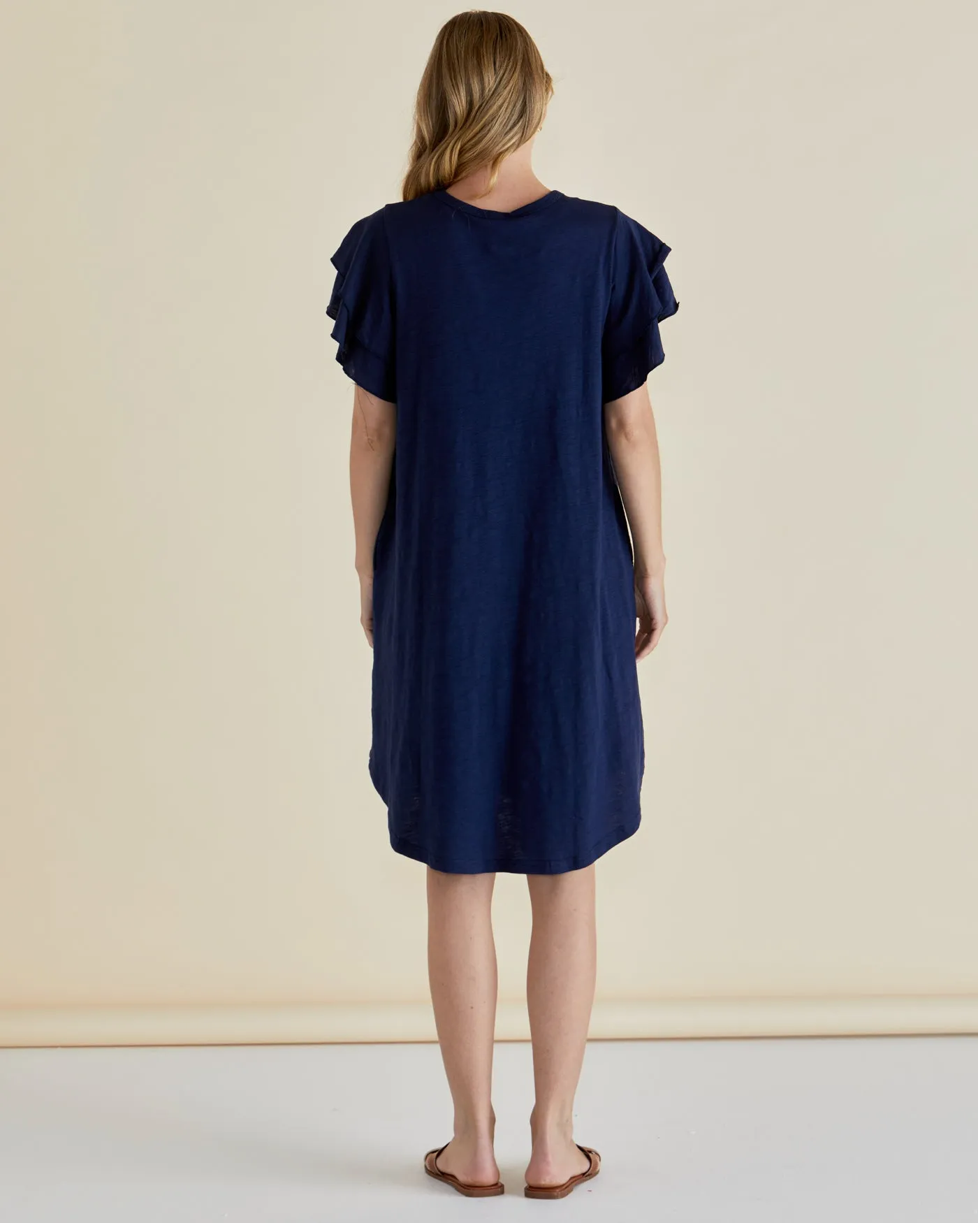 Sydney Tee Dress - Navy