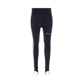 Track Stirrup Leggings in Black