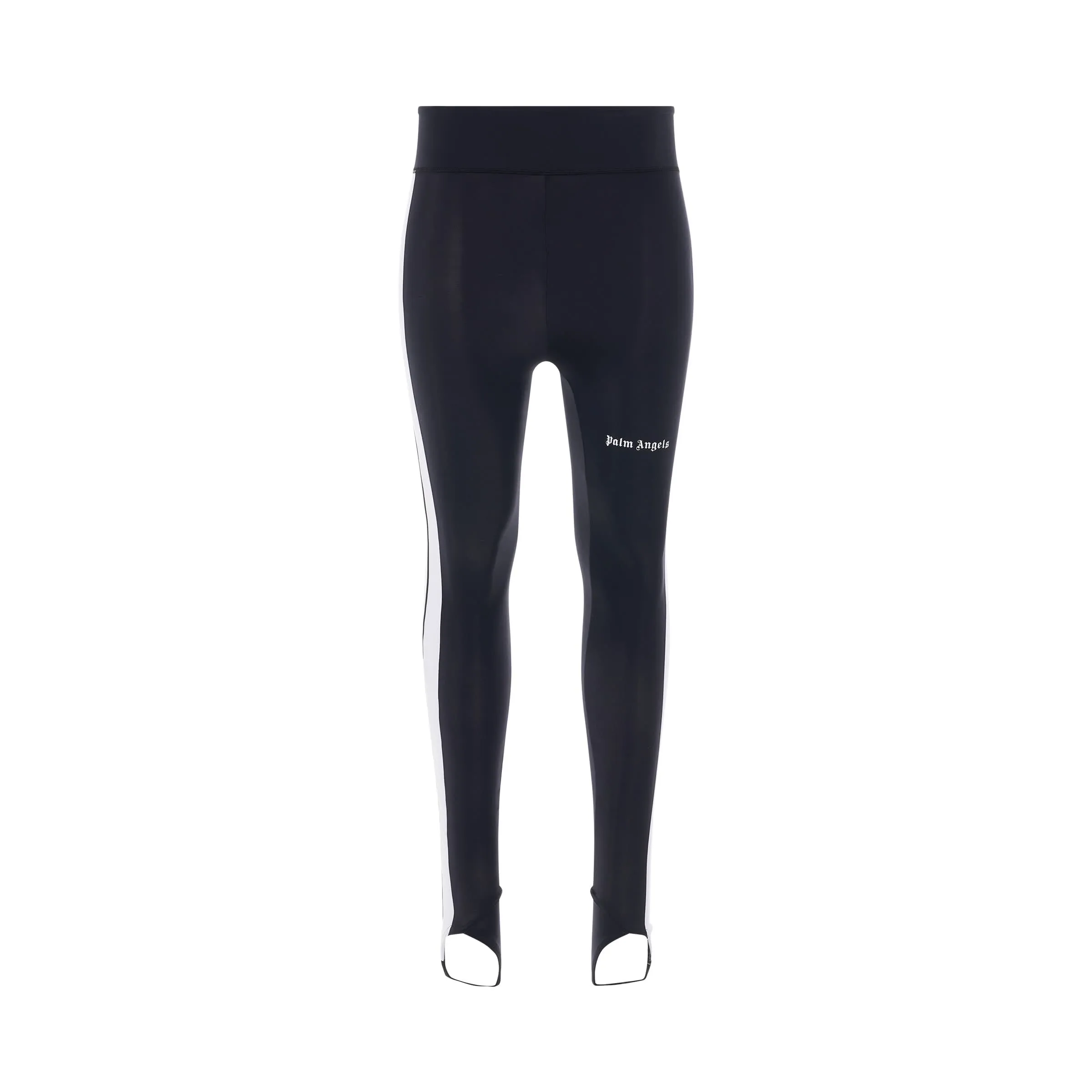 Track Stirrup Leggings in Black