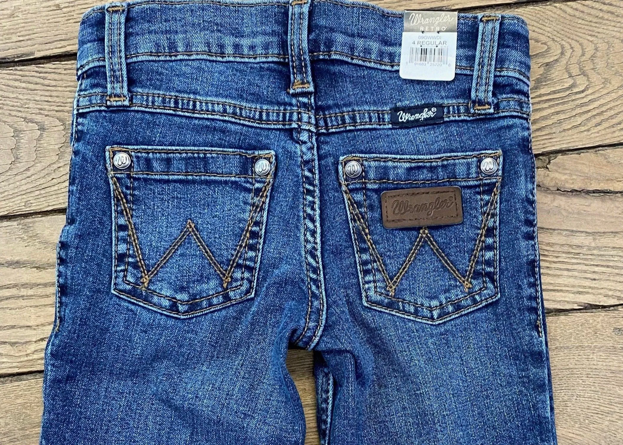 Wrangler Girl's Darci Wide Leg Trouser Jeans 09GWWDI